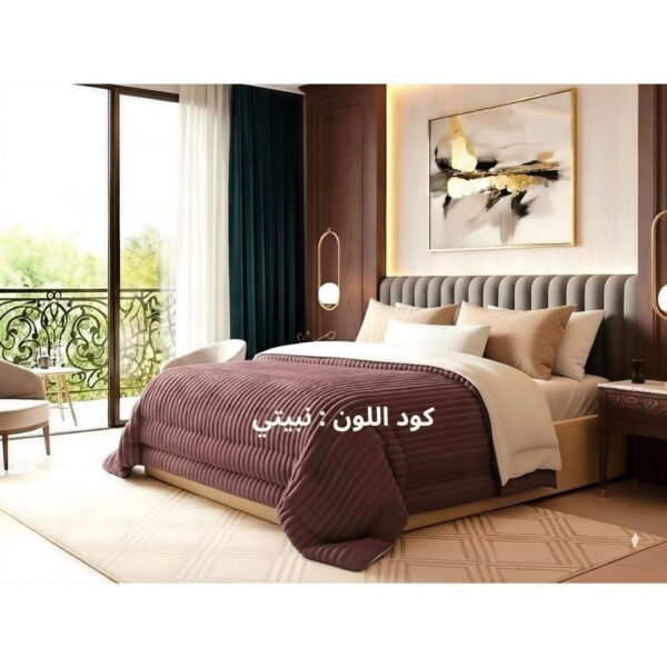 لحاف شتوي نوفا فرو مقلم